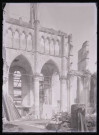Ruines et vestiges de l'ancienne abbaye de Longpont (Aisne).