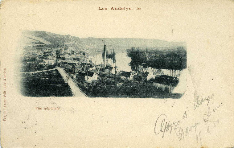 Andelys (Les). Vue générale.