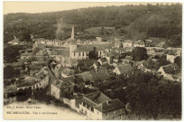 Bec-Hellouin (Le). Vue à vol d'oiseau.