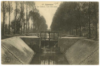 Louviers-Ville. Le Canal. Les Ecluses.