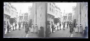 Ruelle du souk au Caire (Égypte).