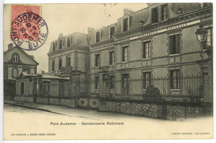 Pont-Audemer. Gendarmerie Nationale.