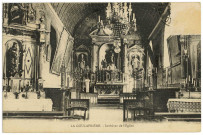 Goulafrière (La). Intérieur de l'Eglise.