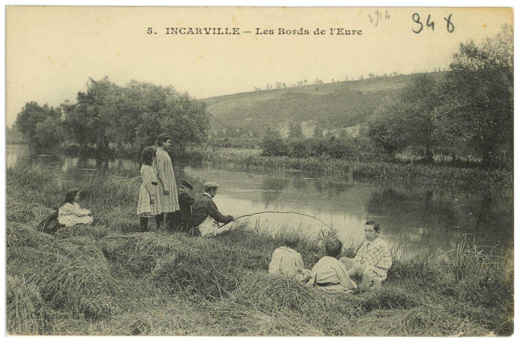 Incarville. Les Bords de l'Eure.