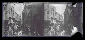 Ruelle du souk du Caire (Égypte).