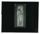 Statue de Vierge à l'enfant.