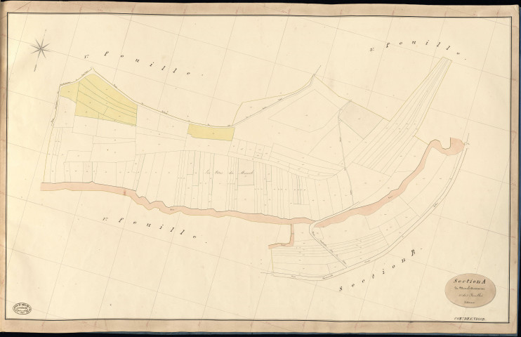Saint-Vigor. Section A _ du Mesnil _ 2e de 3 Feuilles