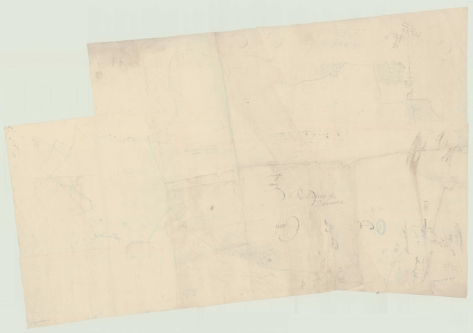 Bottereaux (Les) - Plans parcellaires de la paroisse des Bottereaux