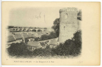 Pont-de-l'Arche. Les Remparts et le Pont.