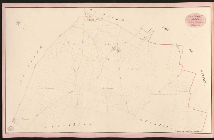Forêt-la-Folie. Section C _ de la Folie _ 1re de 3 Feuilles