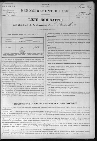 BROSVILLE 1891