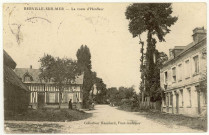 Berville-sur-Mer. La Route d'Honfleur.