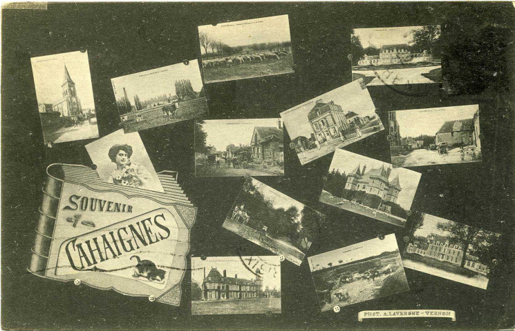 Cahaignes. Souvenir de Cahaignes.