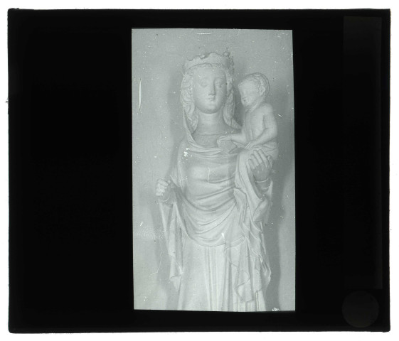 Église de Sancourt (Eure), Vierge à l'enfant.