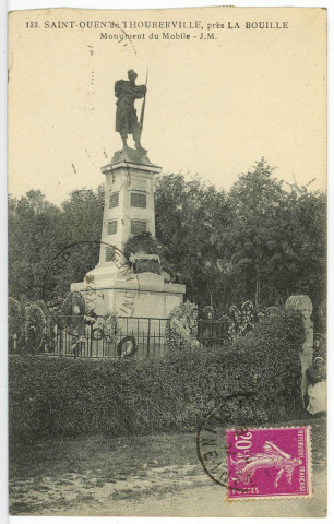 Saint-Ouen-de-Thouberville. Monument du Mobile.