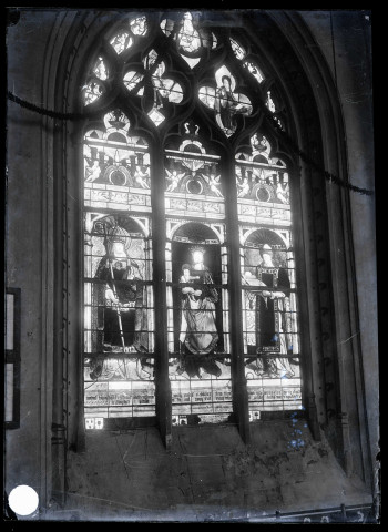 Vitraux de l'église de Saint-Germain-la-Campagne (Eure).