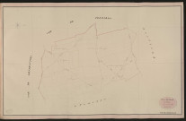 Renneville. Section A _ du Village _ 1re de 2 Feuilles