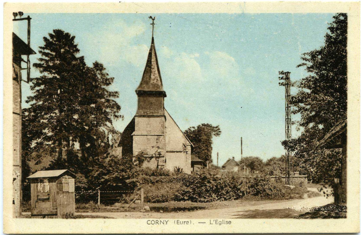 Corny. L'Eglise.