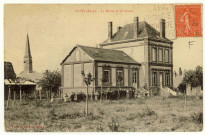 Fains. La Mairie et les Ecoles.