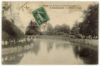 Beaumesnil. Le Repos pour les Jeunes Ouvrières Parisiennes - La Pêche à la ligne.