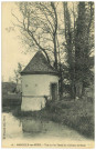 Marcilly-sur-Eure. Vue sur les Fossés du Château de Brazé.