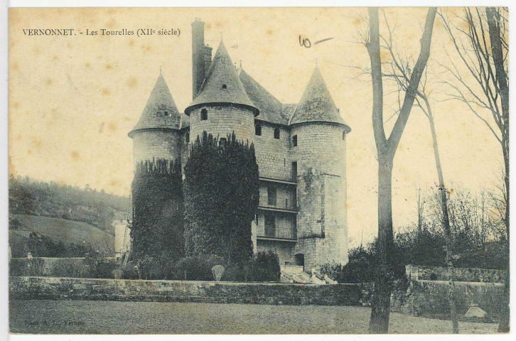 Vernon-Ville. Les Tourelles (XIIe siècle) Vernonnet.