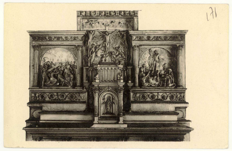 Corneuil. Intérieur de l'Eglise.