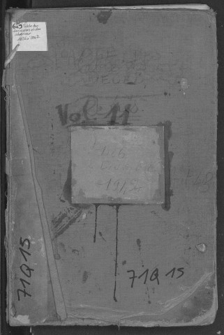 Tables 1926-1942