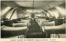 Andelys (Les). Société "La Soie" Maison de famille - Un dortoir.