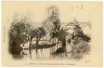 Evreux-Ville. Navarre : L'Iton et le Viaduc du Chemin de fer du Neubourg.