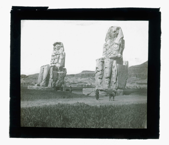 Colosses de Memnon (Égypte).