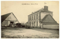 Coudres. Mairie et Ecoles.