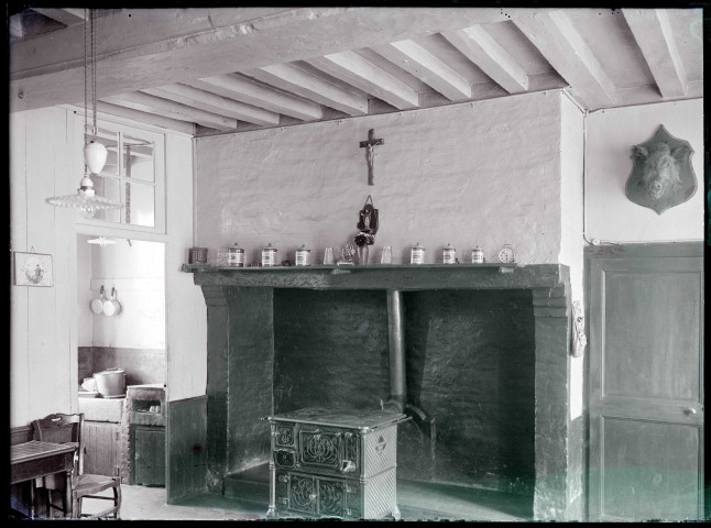 Intérieur de maison normande.