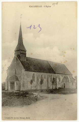 Calleville. L'Eglise.