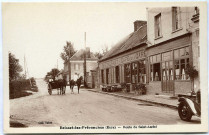 Boisset-les-Prévanches. Route de Saint André.