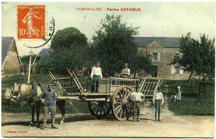 Nojeon-le-Sec. Ferme Catheux.