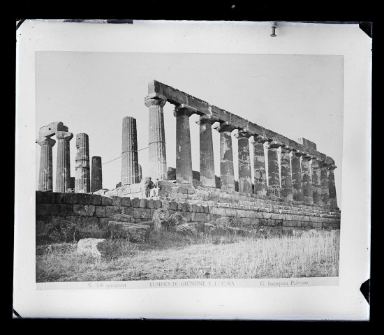 Temple de Junon de Palerme en Sicile (Italie).