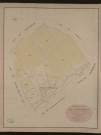 Pressagny-l'Orgueilleux. Tableau d'assemblage du Plan Parcellaire de la Commune de Pressagny-l'Orgueilleux. _ Canton d'Ecos - Andelys - Eure. _ Terminé sur le terrain le 11 juin 1837, sous l'administration de M. A Passy, Préfet - M. Eustache, Maire et sous la direction de M. Marel, Directeur des Contributions directes. _ M. Le Fébure, Géomètre en Chef. _ Par M. Renault, Géomètre de 1re classe
