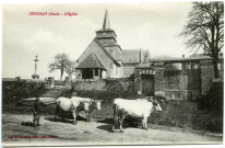 Coudray. L'Eglise.