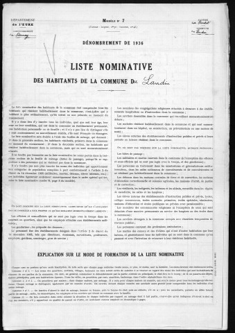 LANDIN(LE) 1936