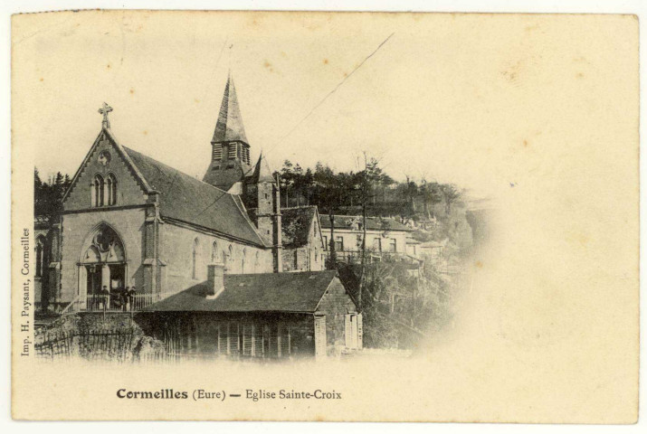 Cormeilles. Eglise Sainte-Croix.