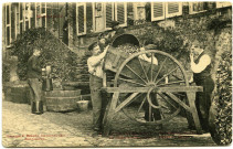 Divers. Normandie. - Fabrication du Cidre en Maison bourgeoise.