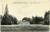 Notre-Dame-du-Hamel. Parc et Château de Rély.