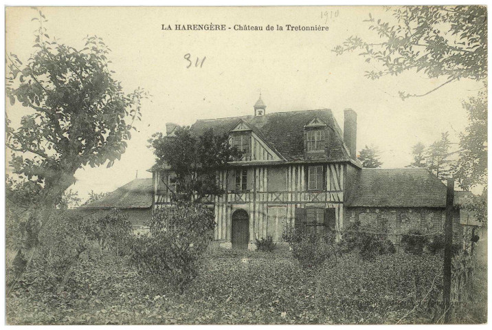 Harengère (La). Château de la Tretonnière.
