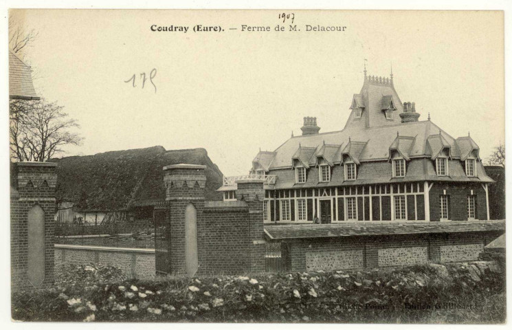 Coudray. Ferme de M. Delacour.
