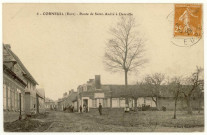 Corneuil. Route de Saint-André à Damville.
