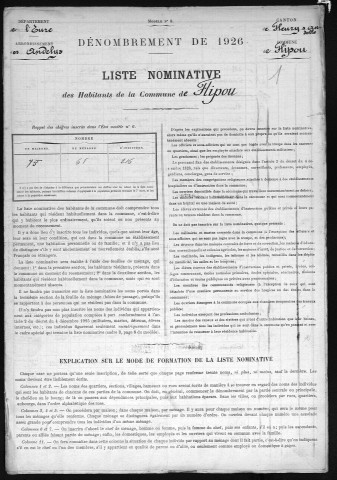 FLIPOU 1926