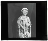 Église de Saint-Julien-de-la-Liègue (Eure), statue de Saint-Gorgon.