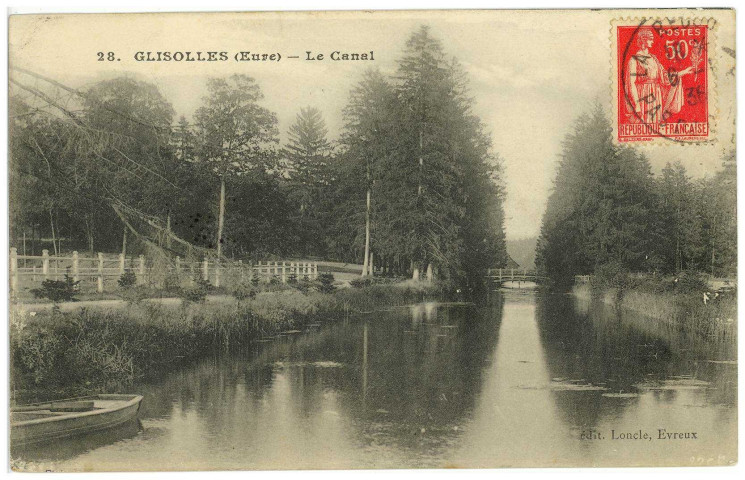 Glisolles. Le Canal.