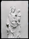 Statue de Vierge à l'enfant de l'église de Mézières-en-Vexin (Eure).